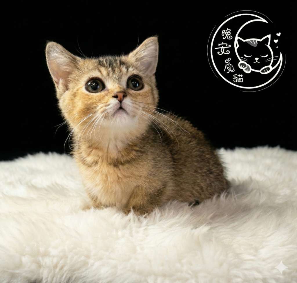 桃園貓舍推薦 - 黑金漸層曼斥肯妹妹 (曼赤肯/英短/無卡分期)